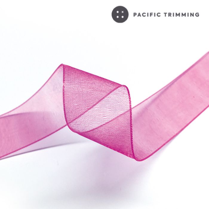 Organce Translucent Ribbon Organdy Sheer Organza Ribbon Multiple Colors – Pacific Trimming