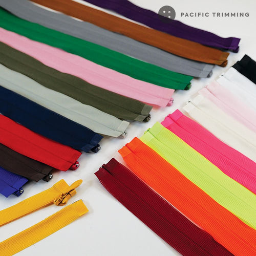 30 Invisible Zippers20 Pcs Assorted Colorsykk Conceal Invisible Closed  Bottom Clothes Sewing Craftzipperstop Wholesale Distributor YKK® 