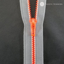 Load image into Gallery viewer, #5 Transparent Colorful Molded Plastic Zipper
