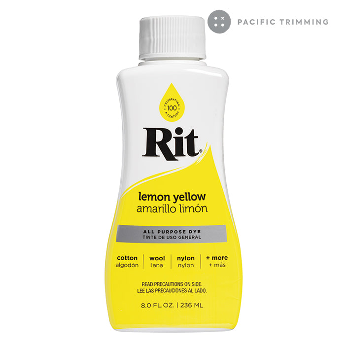 Rit All Purpose Dye Liquid Lemon Yellow