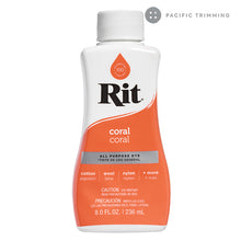 Load image into Gallery viewer, Rit All Purpose Dye Liquid Coral
