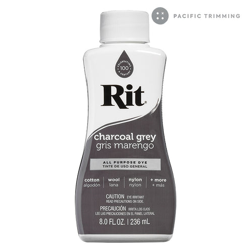 Rit All Purpose Dye Liquid Charcoal Grey