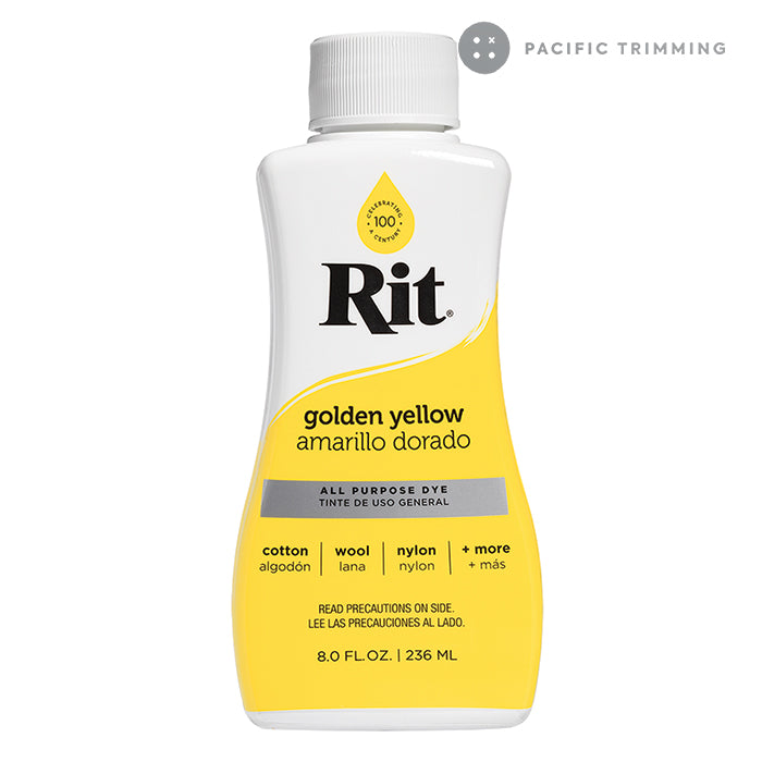 Rit All Purpose Dye Liquid Golden Yellow