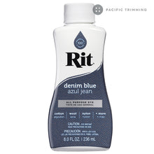 Load image into Gallery viewer, Rit All Purpose Dye Liquid Denim Blue
