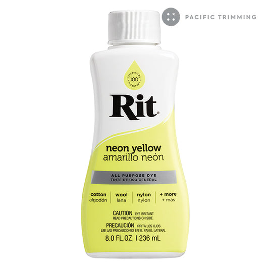 Rit All Purpose Dye Liquid Neon Yellow