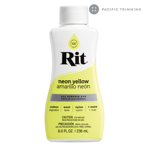 Rit All Purpose Dye Liquid Neon Yellow