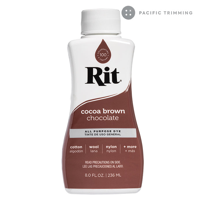 Rit All Purpose Dye Liquid Cocoa Brown