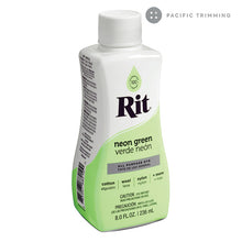 Load image into Gallery viewer, Rit All Purpose Dye Liquid Neon Green
