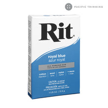Load image into Gallery viewer, Rit All Purpose Dye Powder Royal Blue

