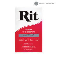 Load image into Gallery viewer, Rit All Purpose Dye Powder Scarlet
