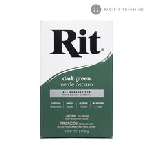 Load image into Gallery viewer, Rit All Purpose Dye Powder Dark Green
