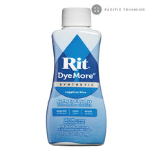 Load image into Gallery viewer, Rit DyeMore Synthetic Fiber Dye Sapphire Blue
