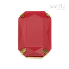Load image into Gallery viewer, 3pcs of 25mm Sew-on Acrylic Rhinestone Hot Pink
