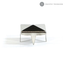 Load image into Gallery viewer, Square Pyramid Shape Studs Nailheads Multiple Colors Nickel
