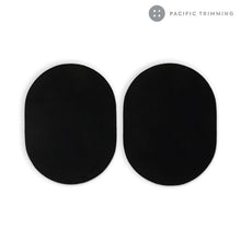 Load image into Gallery viewer, Dritz Suede Cowhide Elbow Patches Black 2pc
