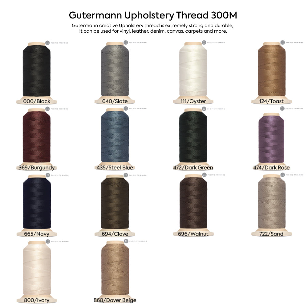Uster Thread Guide HEAVY DUTY THREAD – Pacific Trimming