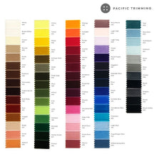 Load image into Gallery viewer, Wide Velvet Ribbon Woven Edge Color Chart
