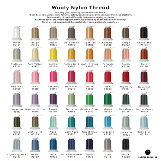 Wooly Nylon Thread 1000m