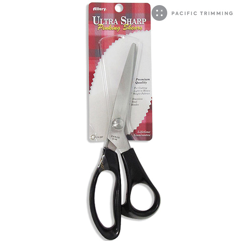 Allary 9 Inch Ultra Sharp Pinking Shears - Pacific Trimming