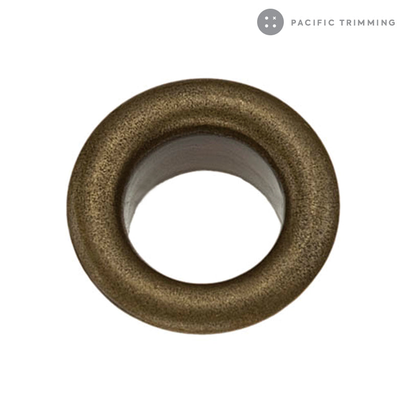 Premium Quality Standard Eyelet Grommet Antique Brass - Pacific Trimming