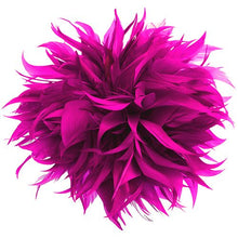Load image into Gallery viewer, 6.5 Inch Feather Applique Hot Pink
