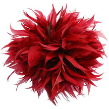 Load image into Gallery viewer, 6.5 Inch Feather Applique Red
