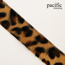 Load image into Gallery viewer, 0.88 Inch Animal Printed Trim Camel Brown
