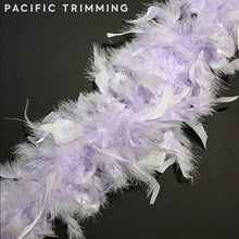 Load image into Gallery viewer, Chandelle Boa Feather Trim Lavender

