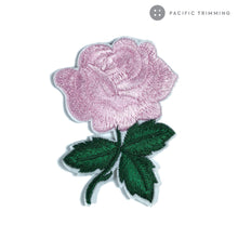 Load image into Gallery viewer, Rose Embroidered Iron On Patches
