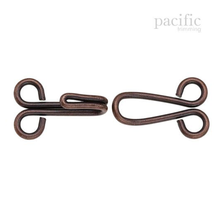 Load image into Gallery viewer, Hook &amp; Eye Antique Copper Multiple Sizes
