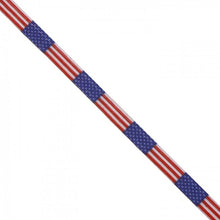 Load image into Gallery viewer, 6mm Flag Patterned Elastic
