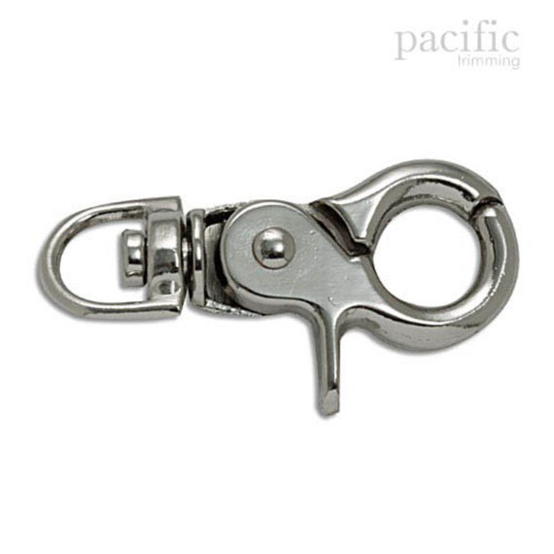 0.38 Inch Trigger Swivel Snap Silver