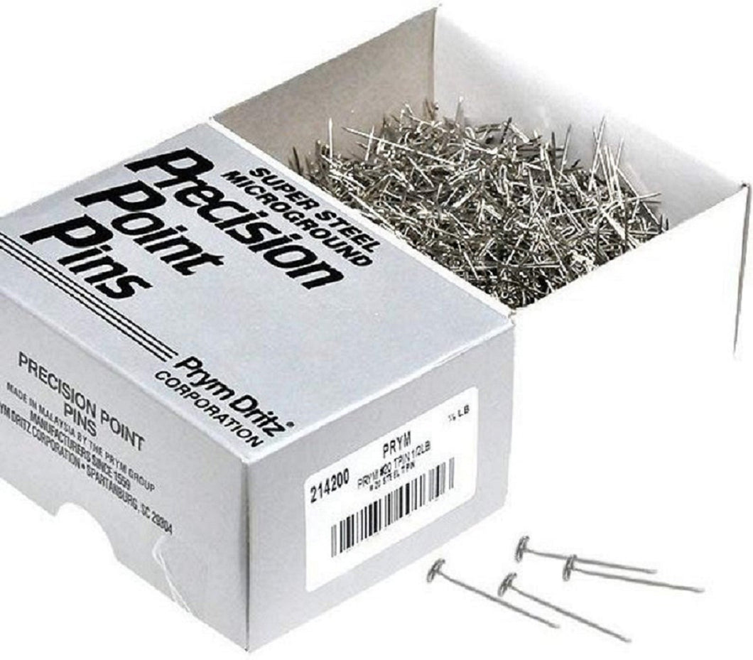Dritz Prym #20 Steel T Pin 1/2LB Box 11/4 Inch Item