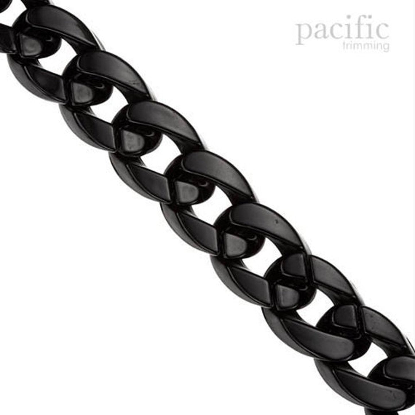 Acrylic Chain Black