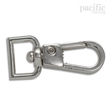 Load image into Gallery viewer, 0.38 Inch Push Gate Swivel Silver
