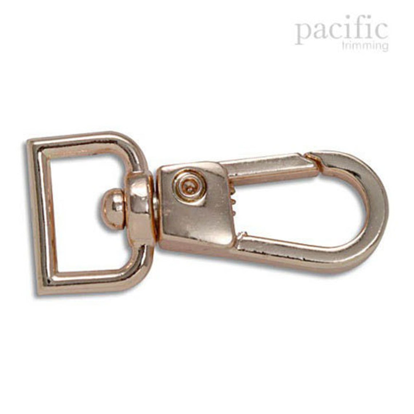 0.38 Inch Push Gate Swivel Gold