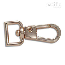 Load image into Gallery viewer, 0.38 Inch Push Gate Swivel Gold
