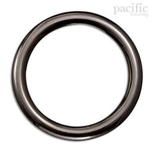 Load image into Gallery viewer, Metal O Ring B-Style Gunmetal Multiple Sizes
