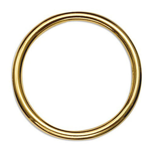 Metal O Ring A-Style Gold Multiple Sizes