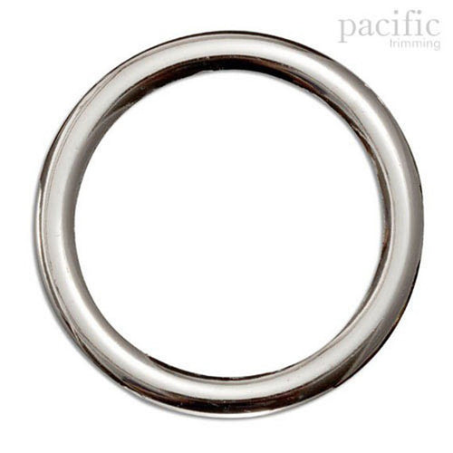 Metal O Ring B-Style Silver Multiple Sizes