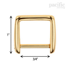 Load image into Gallery viewer, 3/4&quot; Rectangle Shape Screw Rings
