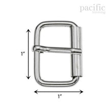 Load image into Gallery viewer, Metal Roller Buckle Silver Multiple Sizes
