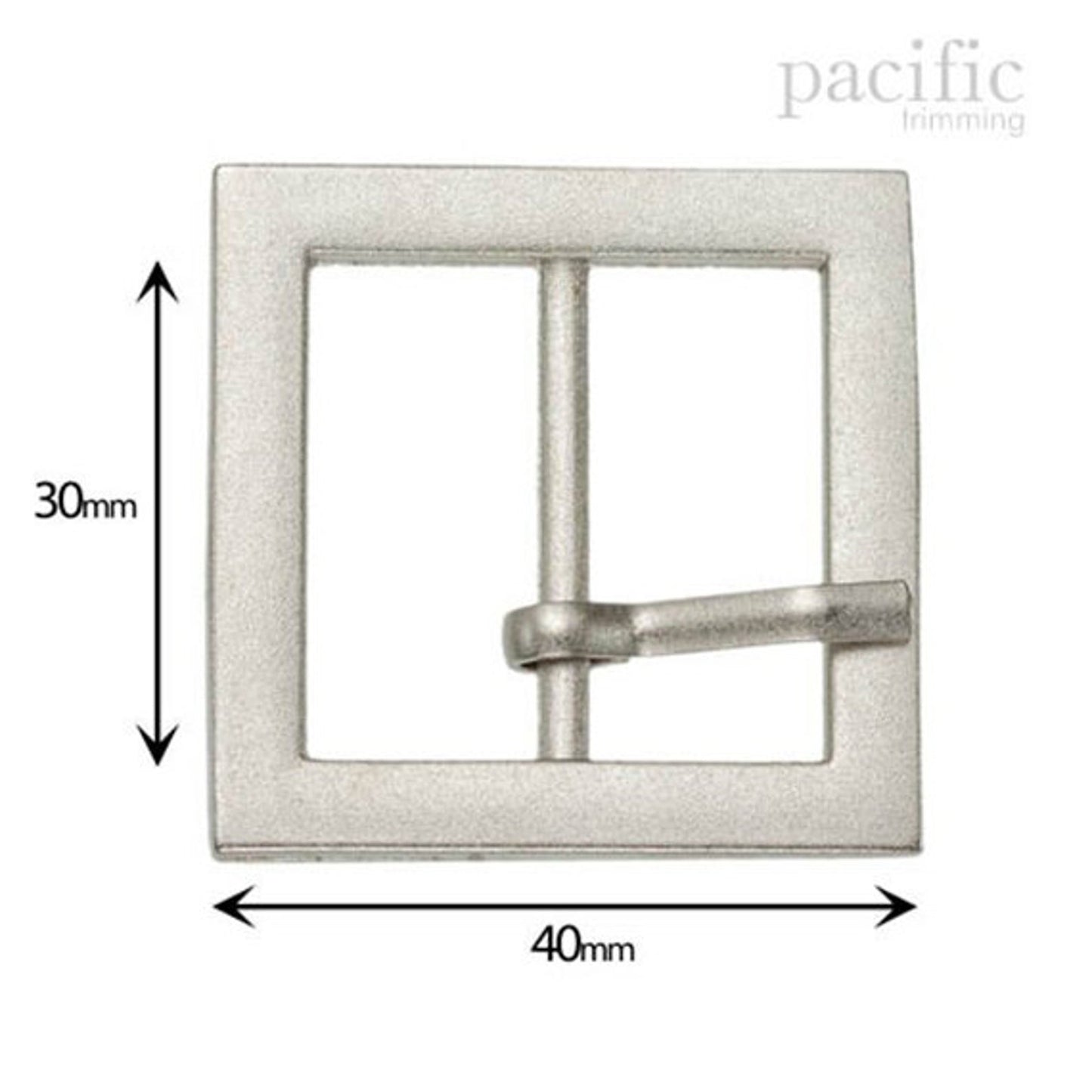 30mm Polished Buckle : 160257 - Pacific Trimming