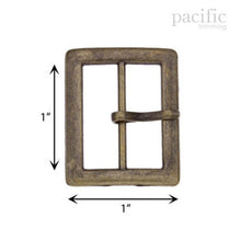 Load image into Gallery viewer, Rectangle Metal Buckle Antique Brass Multiples Sizes
