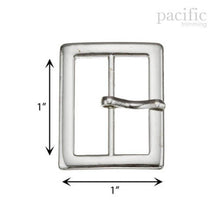 Load image into Gallery viewer, Rectangle Metal Buckle Silver Multiples Sizes
