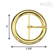 Load image into Gallery viewer, Metal Ring Buckle Gold Multiple Sizes
