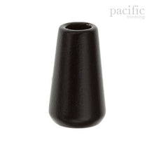 Load image into Gallery viewer, 4mm Metal Bell Cord End Black

