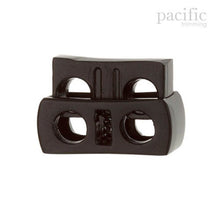 Load image into Gallery viewer, 5mm Metal Dual Cord Lock Black
