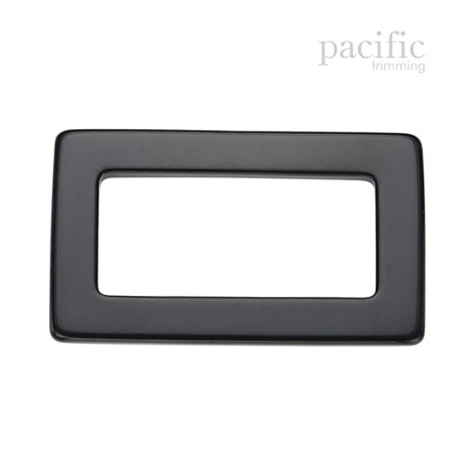 5 Inch Acrylic Rectangle Handle Black