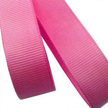 Load image into Gallery viewer, Polyester Grosgrain Ribbon Tape 7 Sizes Pink
